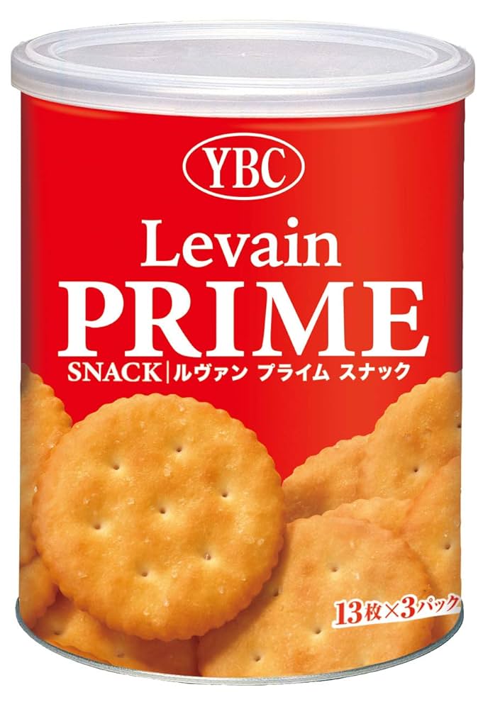Amazon | YBC ルヴァンプライムスナック保存缶S 39枚 ×10個